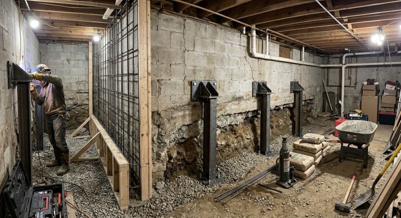 Basement Stabilization in Miami Dade County, FL