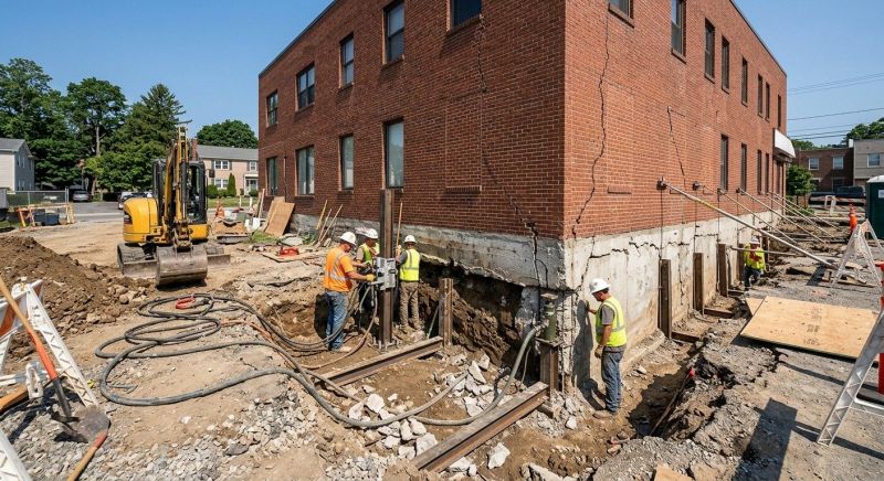 Building Foundation Repair in Miami, FL