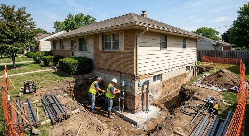 Building Foundation Repair in North Miami Beach, FL