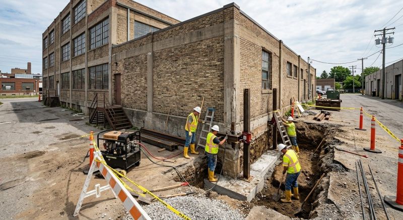 Commercial Foundation Repair in Miami Dade County, FL