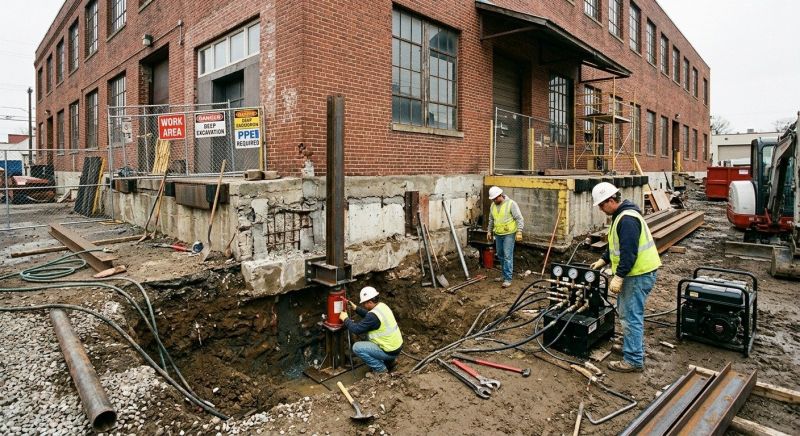 Commercial Foundation Repair in Miami Dade County, FL