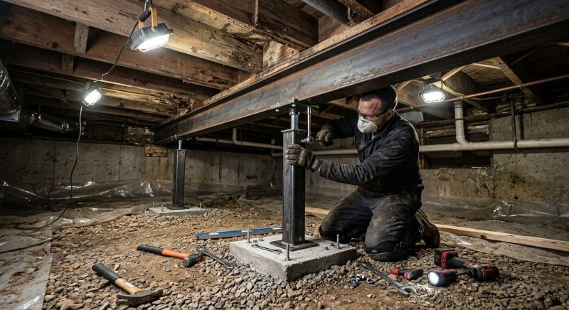 Crawlspace Structural Repair in Miami Dade County, FL