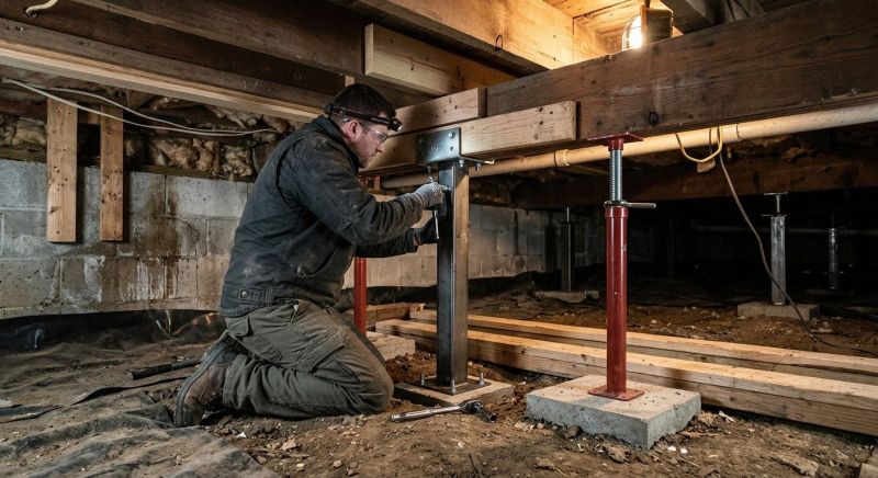 Crawlspace Structural Repair in Miami Dade County, FL