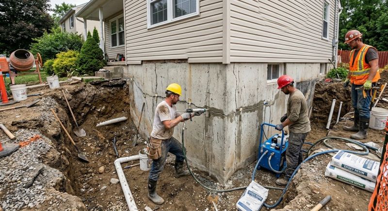 Foundation Cracks Repair in Miami Dade County, FL