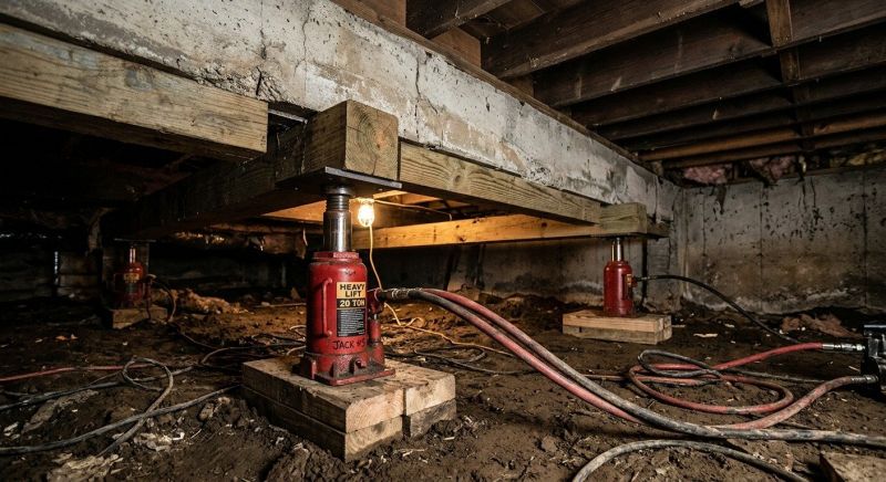Foundation Jacking in Key Biscayne, FL