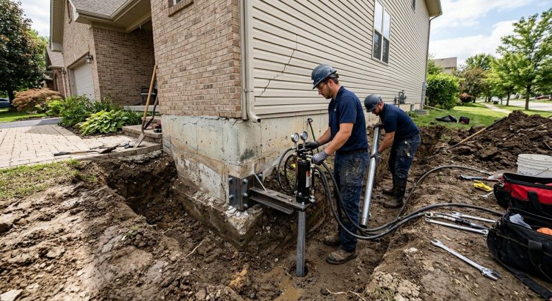 Foundation Settlement Repair in Miami Dade County, FL