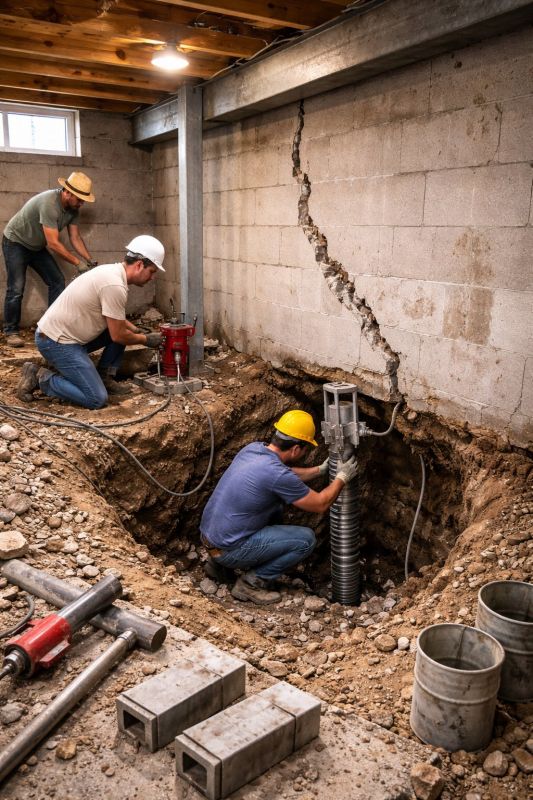 Foundation Structural Repair in Miami, FL