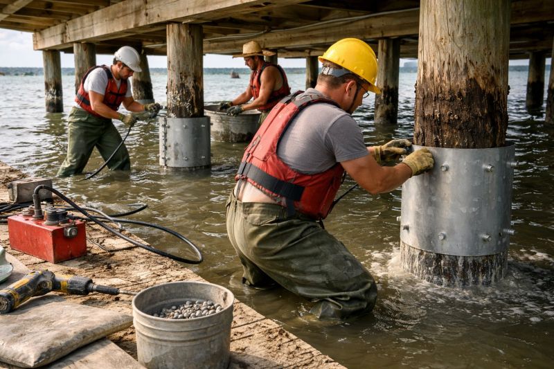 Piling Repair in Miami Dade County, FL