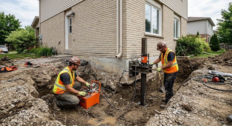 Sinking Foundation Lifting in Miami Dade County, FL