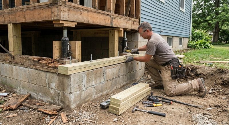 Sinking Foundation Repair in Fort Lauderdale, FL