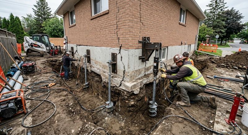 Sinking Foundation Repair in Hialeah, FL