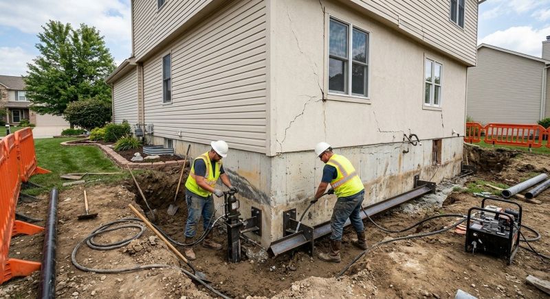 Sinking Foundation Repair in Miami Beach, FL