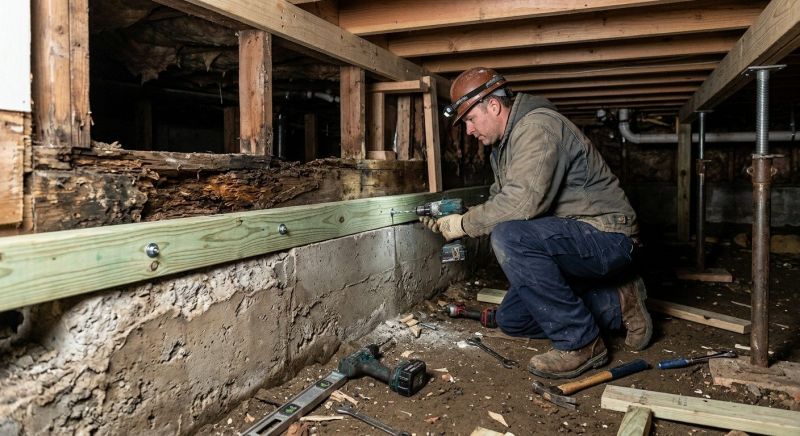 Sinking Foundation Repair in Opa Locka, FL